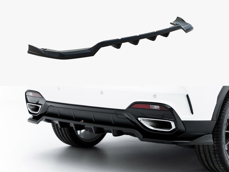 Maxton Design Rear Splitter (Vertical Bars) MG HS Mk1 Facelift