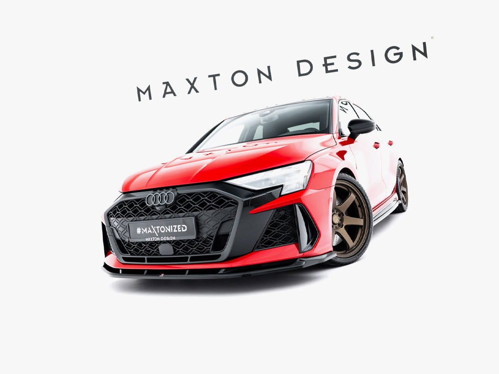 Maxton Design Front Splitter V.1 Audi RS3 Sedan 8Y Facelift