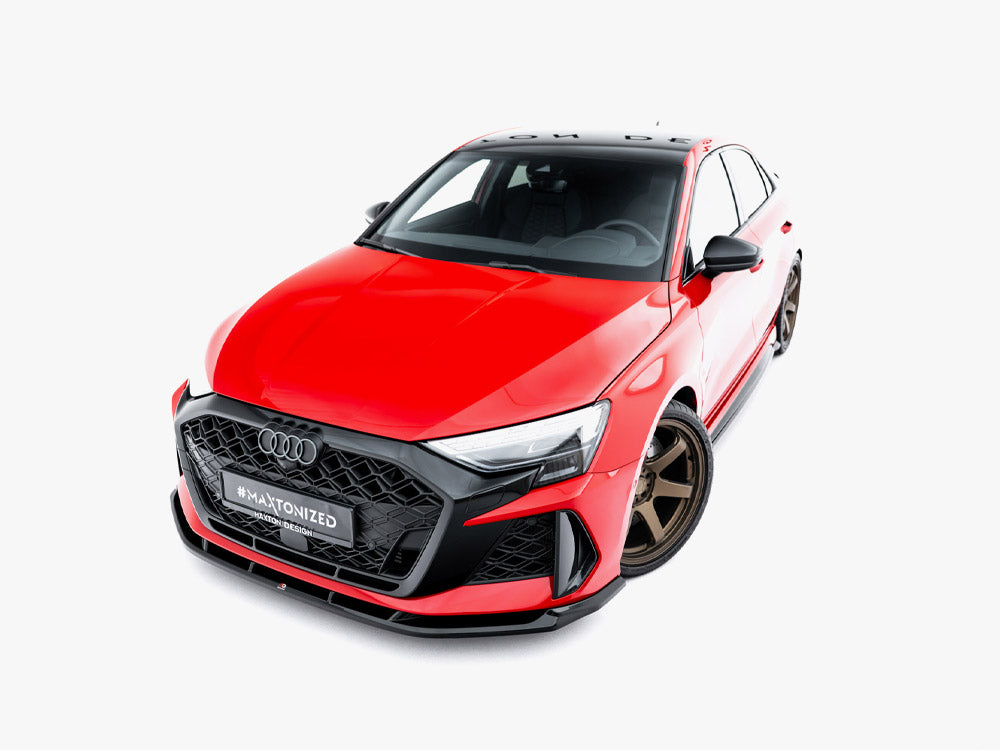 Maxton Design Front Splitter V.1 Audi RS3 Sedan 8Y Facelift