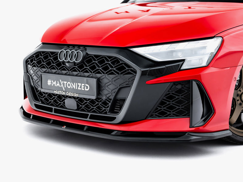 Maxton Design Front Splitter V.1 Audi RS3 Sedan 8Y Facelift