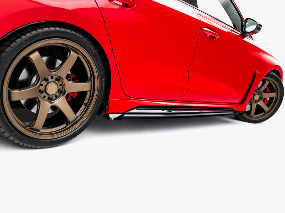 Maxton Design Side Skirts Diffusers V.1 Audi RS3 Sedan 8Y / 8Y Facelift