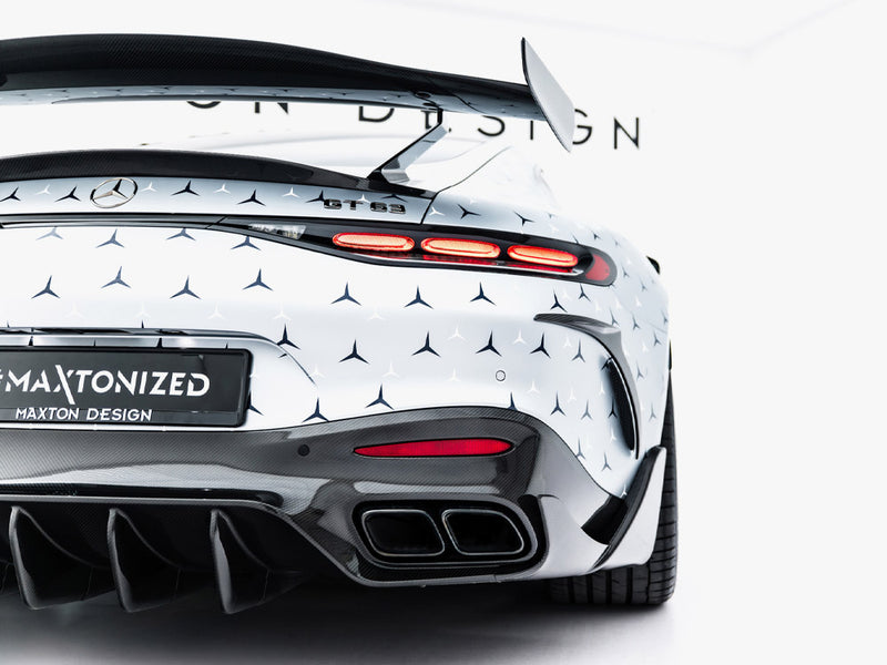 Maxton Design Prepreg Rear Bumper Carbon Canards Mercedes-AMG GT 63 / 55 / 63 S E Performance C192