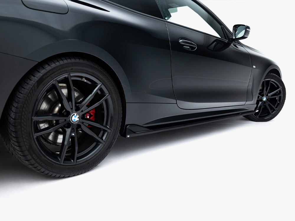 Maxton Design Side Skirts Diffusers V.2 BMW 4 M-Pack / M440i G22 / G23 / G22 Facelift / G23 Facelift