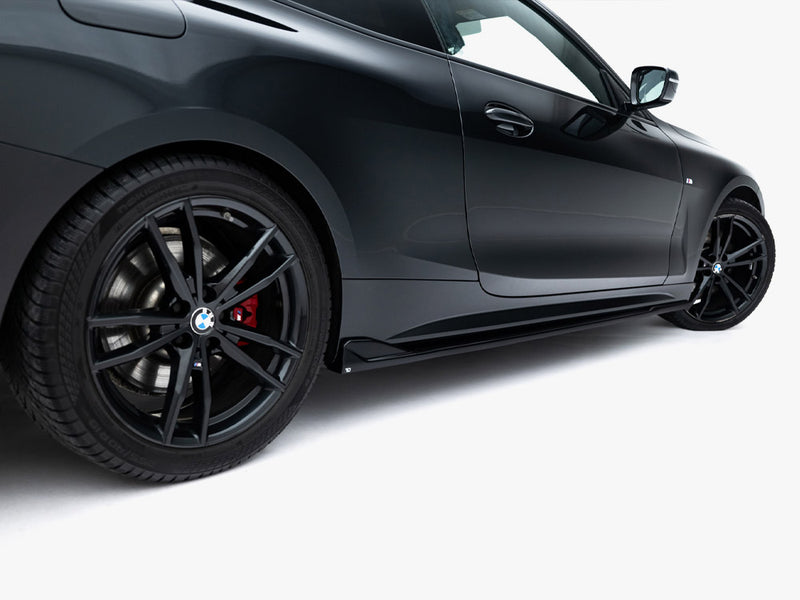 Maxton Design Side Skirts Diffusers V.2 BMW 4 M-Pack / M440i G22 / G23 / G22 Facelift / G23 Facelift