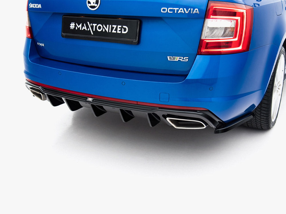 Maxton Design Rear Valance V.2 Skoda Octavia RS Mk3 / Mk3 FL Hatchback / Estate (Diesel)