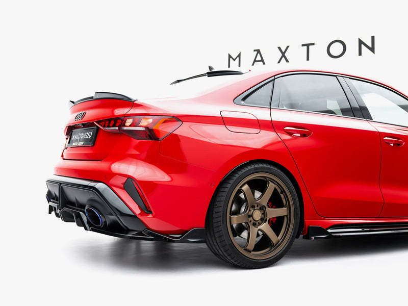 Maxton Design Rear Splitter (Vertical Bars) V.2 Audi RS3 Sedan 8Y Facelift