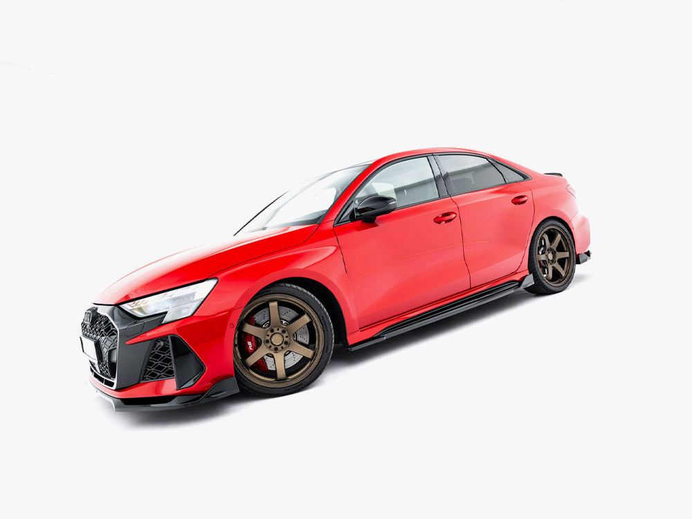 Maxton Design Side Skirts Diffusers V.2 Audi RS3 Sedan 8Y / 8Y Facelift