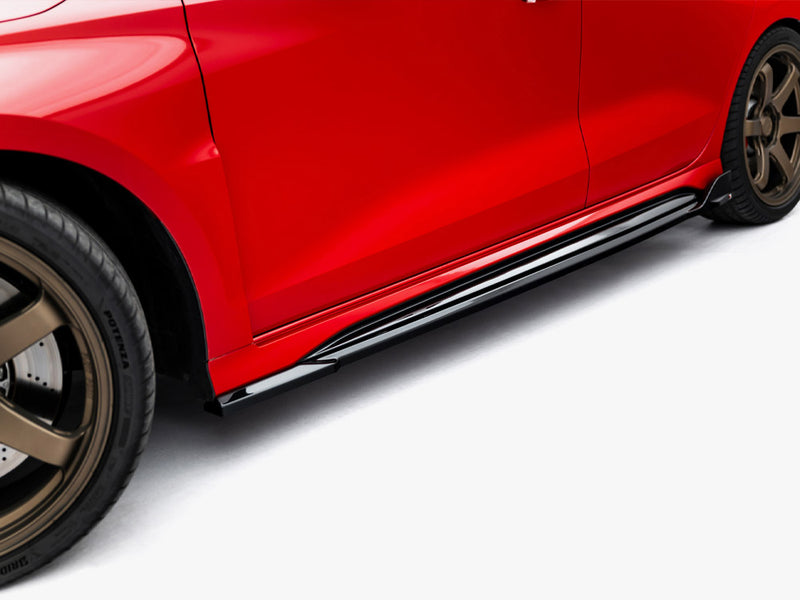Maxton Design Side Skirts Diffusers V.2 Audi RS3 Sedan 8Y / 8Y Facelift