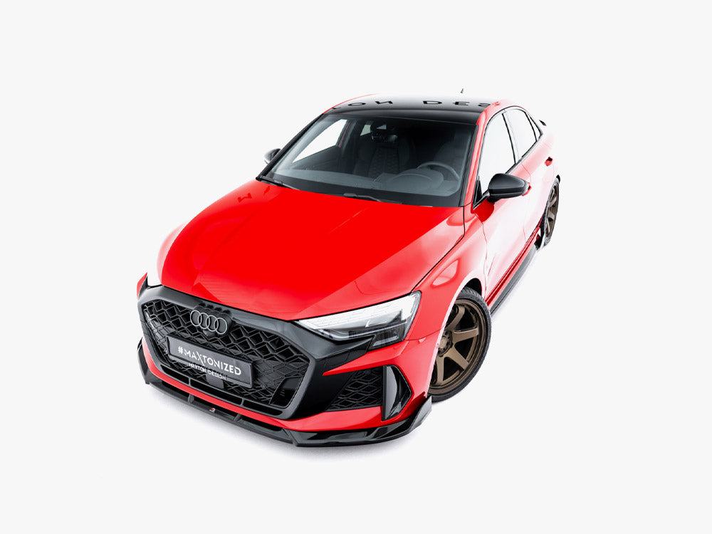 Maxton Design Front Splitter V.3 Audi RS3 Sedan 8Y Facelift