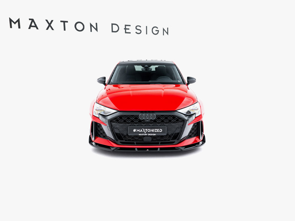 Maxton Design Front Splitter V.3 Audi RS3 Sedan 8Y Facelift