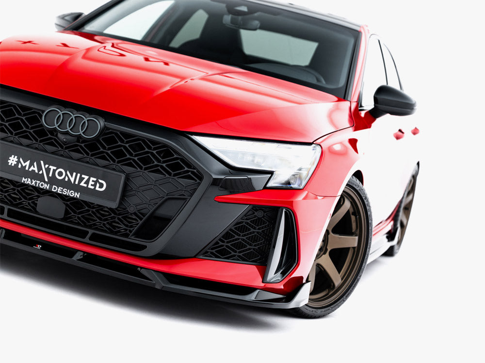 Maxton Design Front Splitter V.3 Audi RS3 Sedan 8Y Facelift