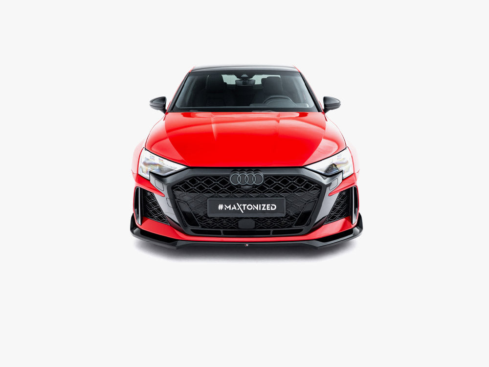 Maxton Design Front Splitter V.2 Audi RS3 Sedan 8Y Facelift