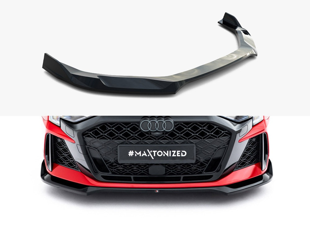 Maxton Design Front Splitter V.2 Audi RS3 Sedan 8Y Facelift