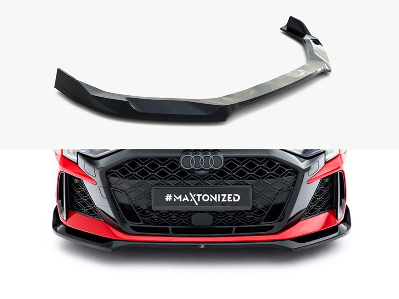 Maxton Design Front Splitter V.2 Audi RS3 Sedan 8Y Facelift