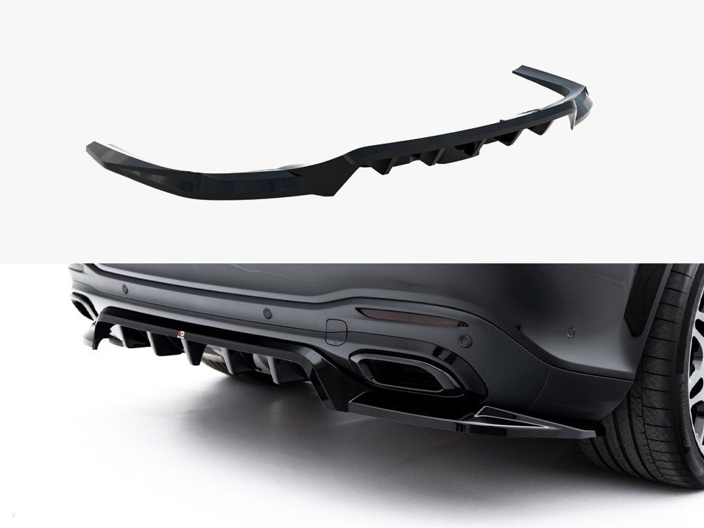 Maxton Design Rear Splitter (Vertical Bars) Mercedes-Benz GLS AMG-Line X167 Facelift