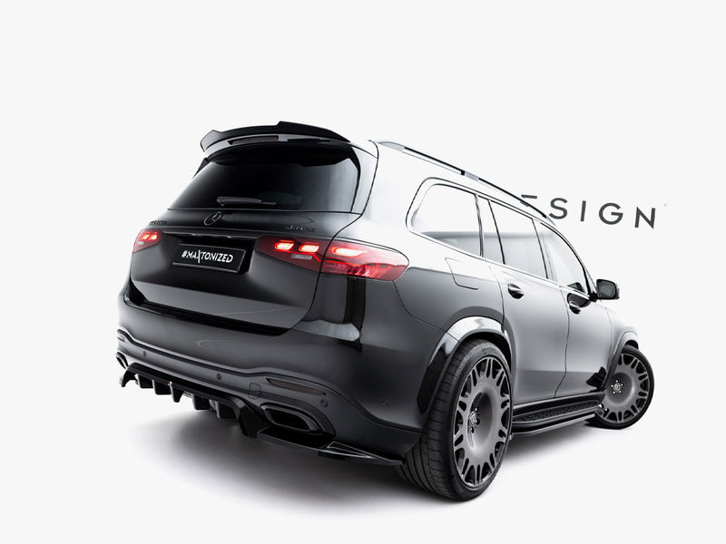 Maxton Design Rear Splitter (Vertical Bars) Mercedes-Benz GLS AMG-Line X167 Facelift