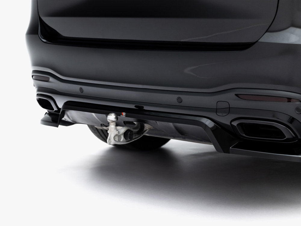 Maxton Design Rear Splitter (Vertical Bars) Mercedes-Benz GLS AMG-Line X167 Facelift