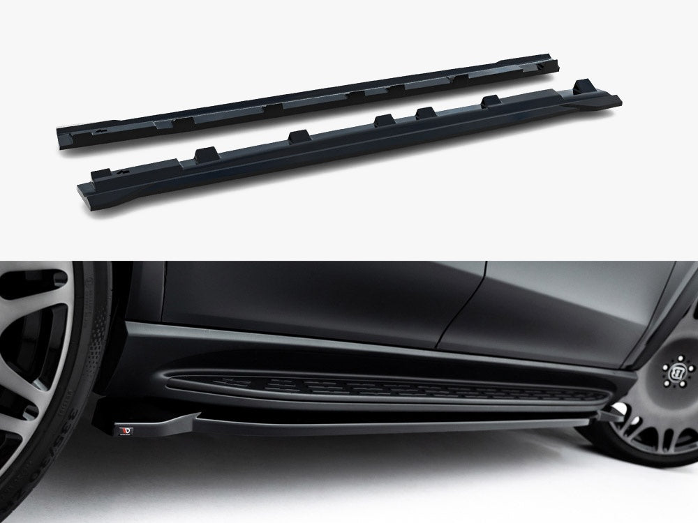Maxton Design Side Skirts Diffusers Mercedes-Benz GLS AMG-Line X167 Facelift