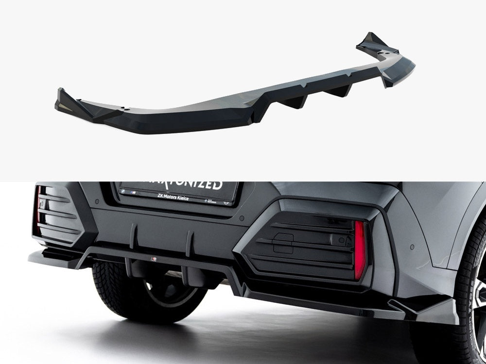 Maxton Design Rear Splitter (Vertical Bars) BMW X2 M-Pack / iX2 U10
