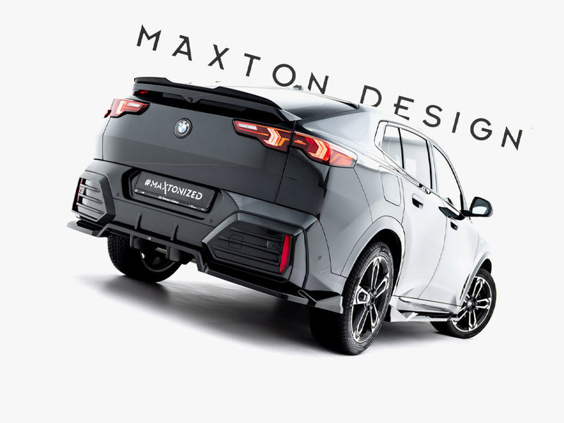 Maxton Design Rear Splitter (Vertical Bars) BMW X2 M-Pack / iX2 U10