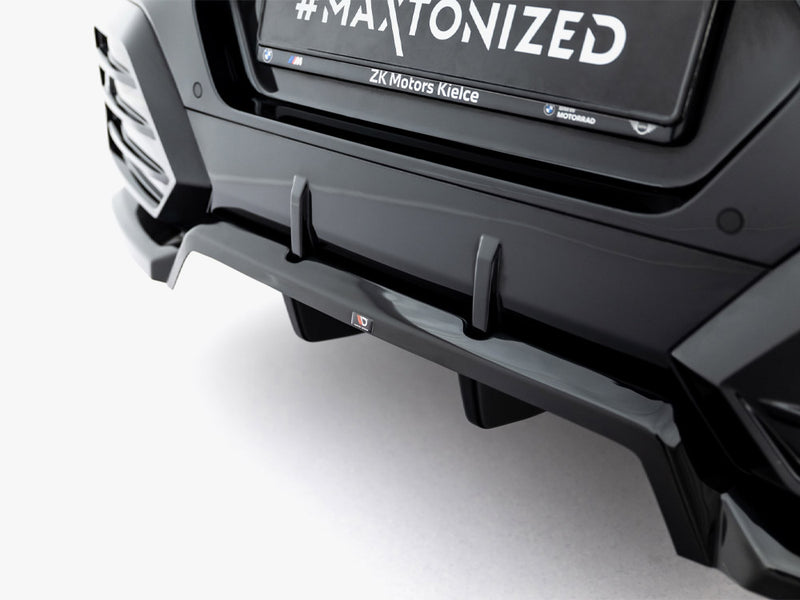 Maxton Design Rear Splitter (Vertical Bars) BMW X2 M-Pack / iX2 U10
