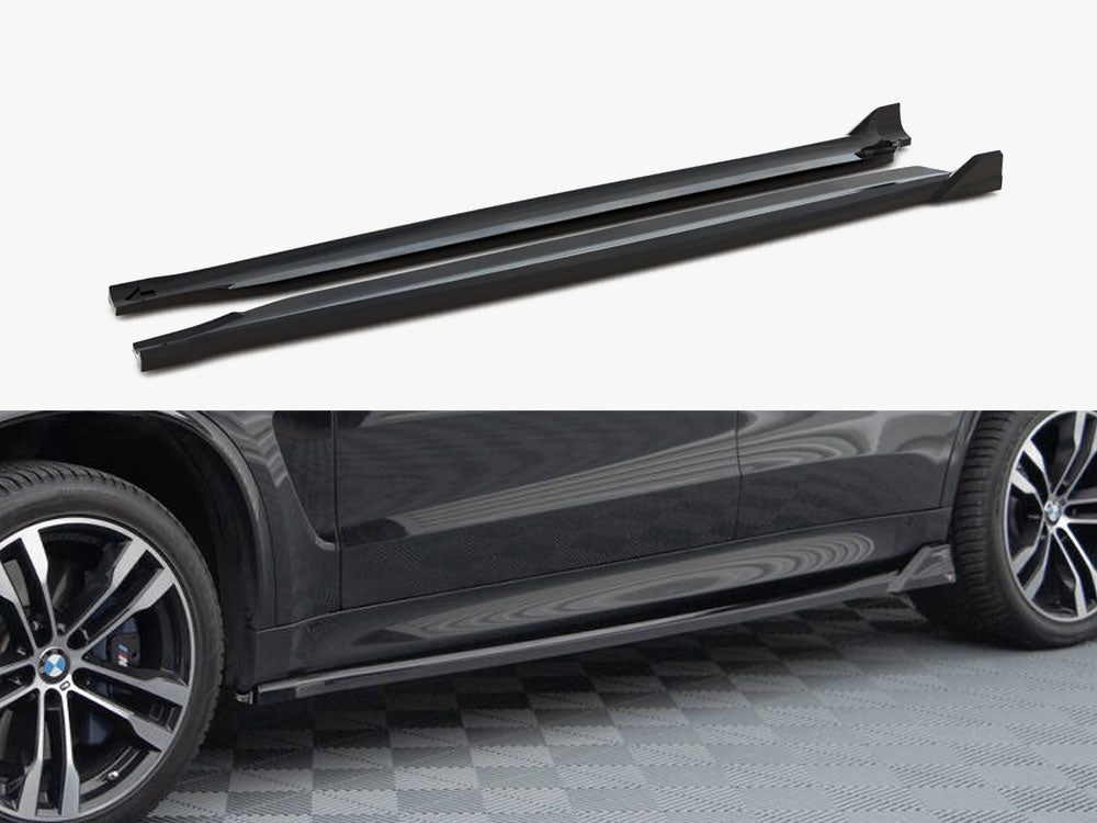 Maxton Design Side Skirts Diffusers V.2 BMW X5 M-Pack F15