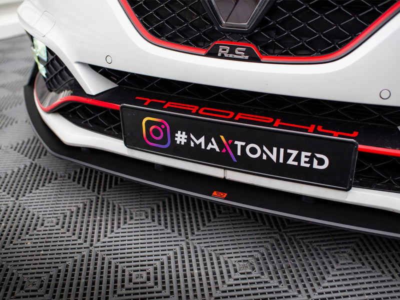 Maxton Design Street PRO Front Splitter Renault Megane RS Mk4