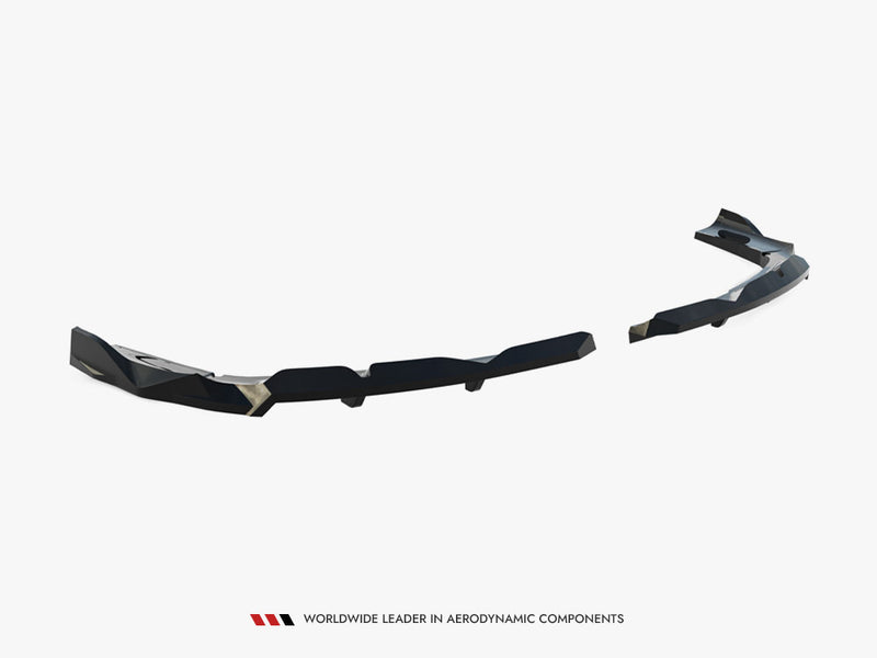 Maxton Design Rear Splitter (Vertical Bars) BMW X3 M-Pack G45