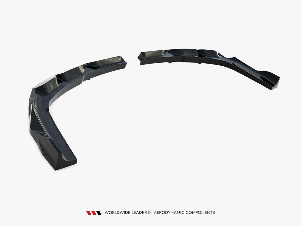 Maxton Design Rear Splitter (Vertical Bars) BMW X3 M-Pack G45