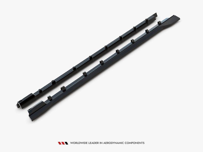 Maxton Design Side Skirts Diffusers Jaguar F-Pace R-Sport Mk1 Facelift