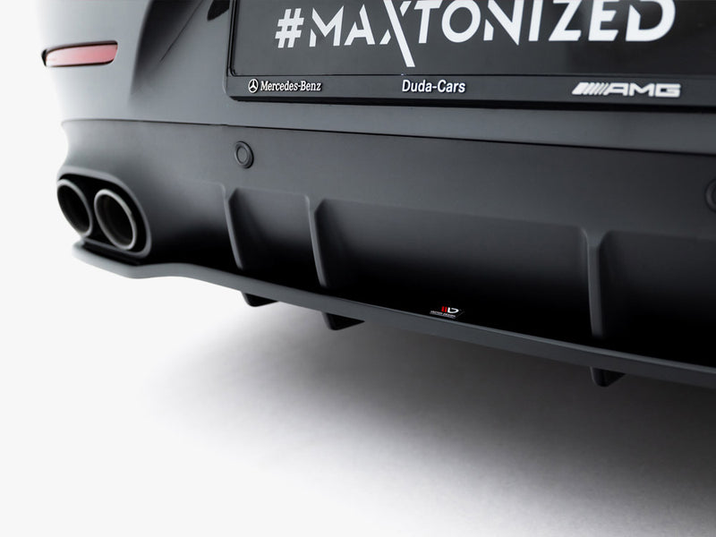 Maxton Design Rear Splitter (Vertical Bars) Mercedes AMG CLS 53 C257
