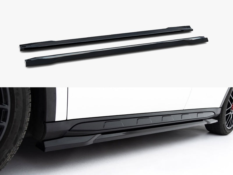 Maxton Design Side Skirts Diffusers Mercedes-Benz GLA 45 AMG X156 Facelift