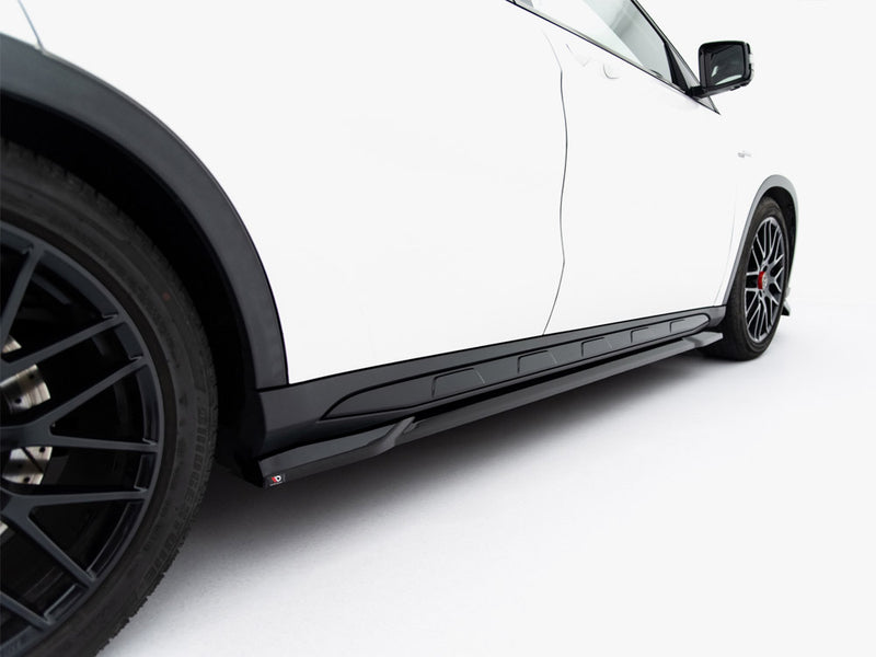 Maxton Design Side Skirts Diffusers Mercedes-Benz GLA 45 AMG X156 Facelift