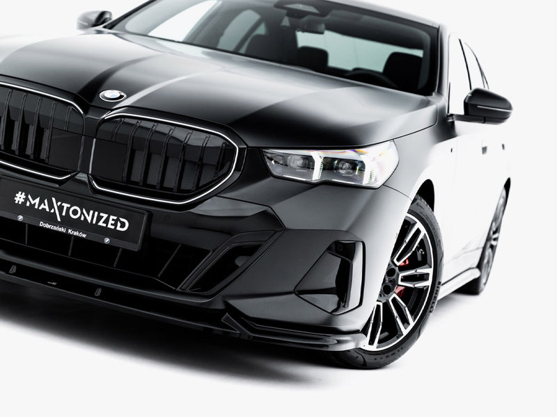Maxton Design Front Splitter V.1 BMW 5 / i5 M-Pack Sedan / Touring G60 / G61