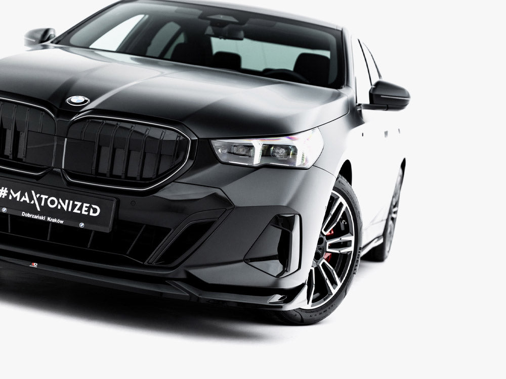 Maxton Design Front Splitter V.2 BMW 5 / i5 M-Pack Sedan / Touring G60 / G61