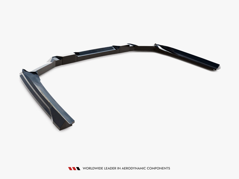 Maxton Design Rear Splitter (with Vertical Bars) V.1 BMW 5 / i5 M-Pack Sedan / Touring G60 / G61