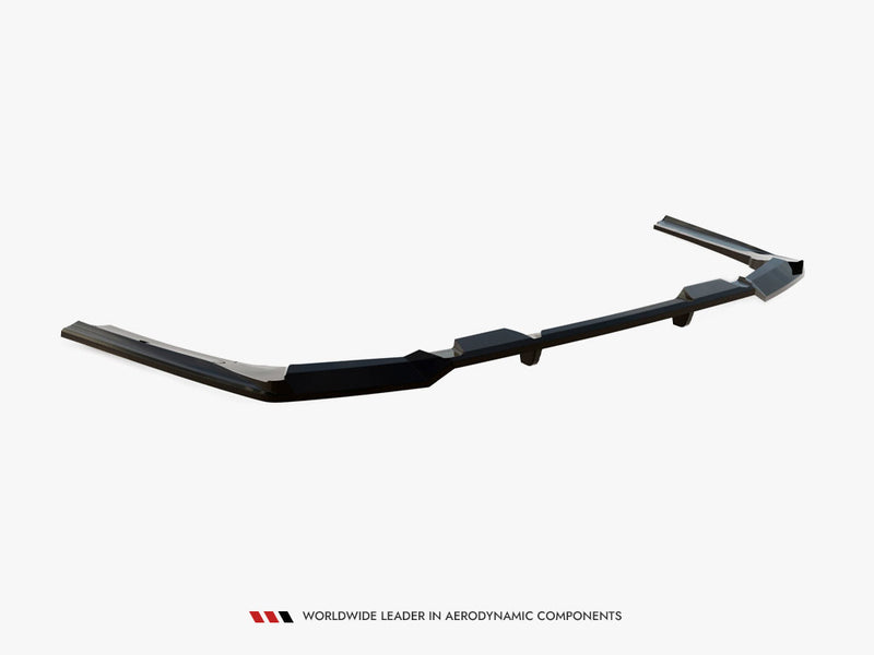 Maxton Design Rear Splitter (with Vertical Bars) V.2 BMW 5 / i5 M-Pack Sedan / Touring G60 / G61