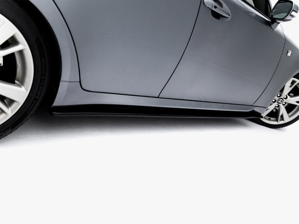 Maxton Design Side Skirts Diffusers Lexus IS F-Sport Mk2 (XE20) Facelift