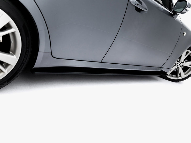 Maxton Design Side Skirts Diffusers Lexus IS F-Sport Mk2 (XE20) Facelift