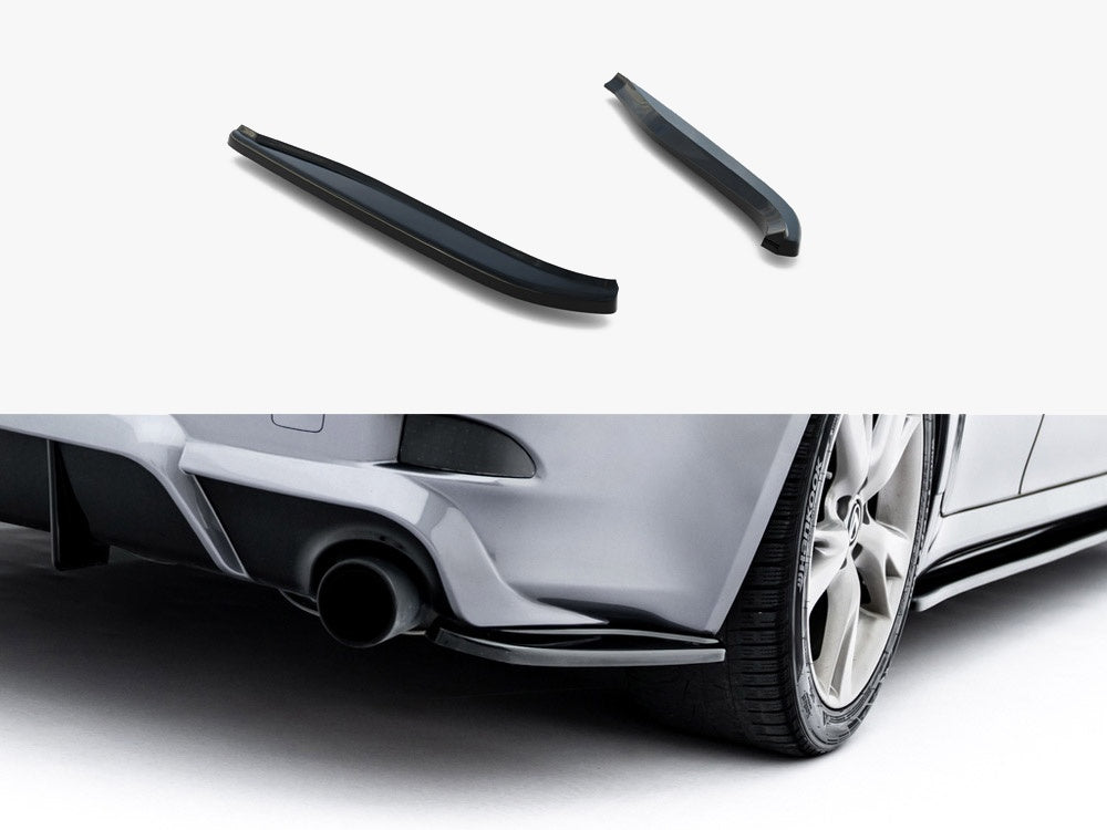 Maxton Design Rear Side Splitters Lexus IS F-Sport Mk2 (XE20) Facelift