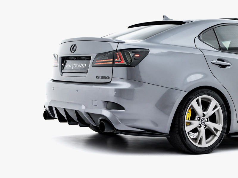 Maxton Design Rear Side Splitters Lexus IS F-Sport Mk2 (XE20) Facelift