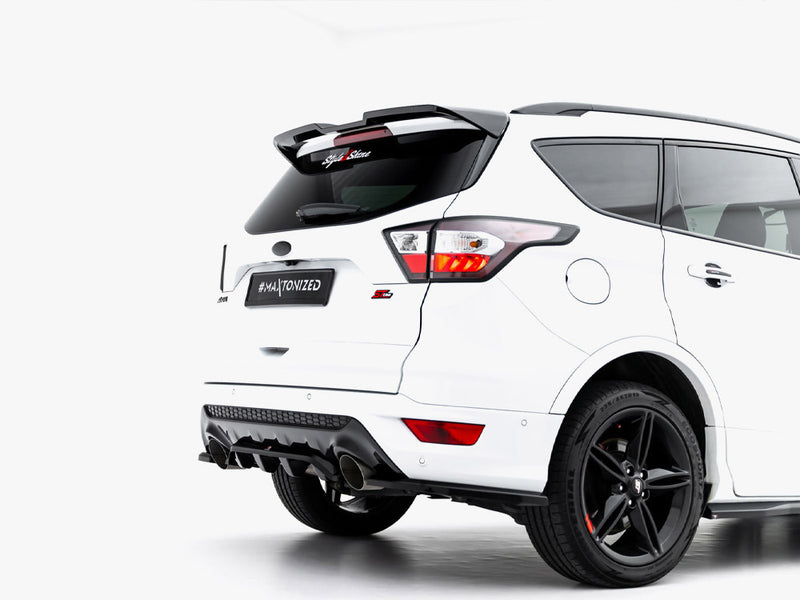Maxton Design Rear Splitter (Vertical Bars) Ford Kuga ST-Line Mk2 Facelift