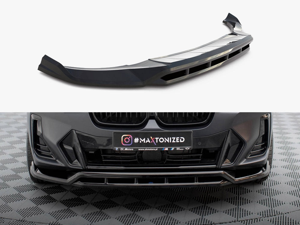 Maxton Design Front Splitter BMW X3 M-Pack G01 Facelift / iX3 M-Pack G08 Facelift