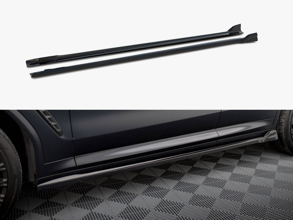 Maxton Design Side Skirts Diffusers BMW X3 M-Pack G01 Facelift