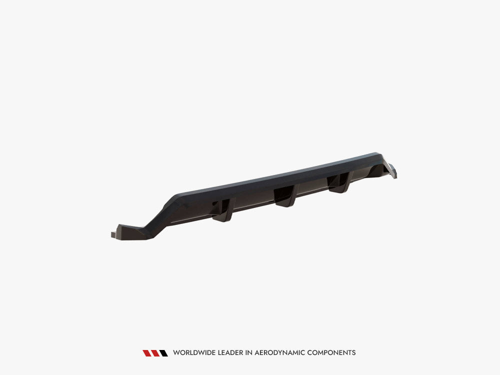 Maxton Design Rear Splitter (Vertical Bars) BMW X3 M-Pack G01 Facelift
