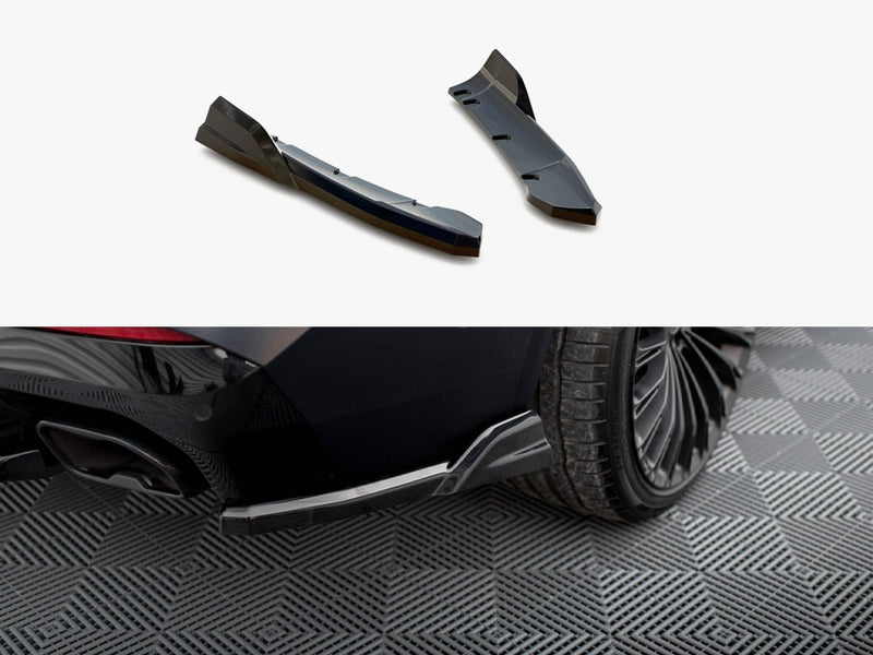 Maxton Design Rear Side Splitters BMW X3 M-Pack G01 Facelift