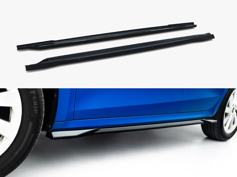 Maxton Design Side Skirts Diffusers Skoda Octavia Liftback / Estate Mk4 Facelift