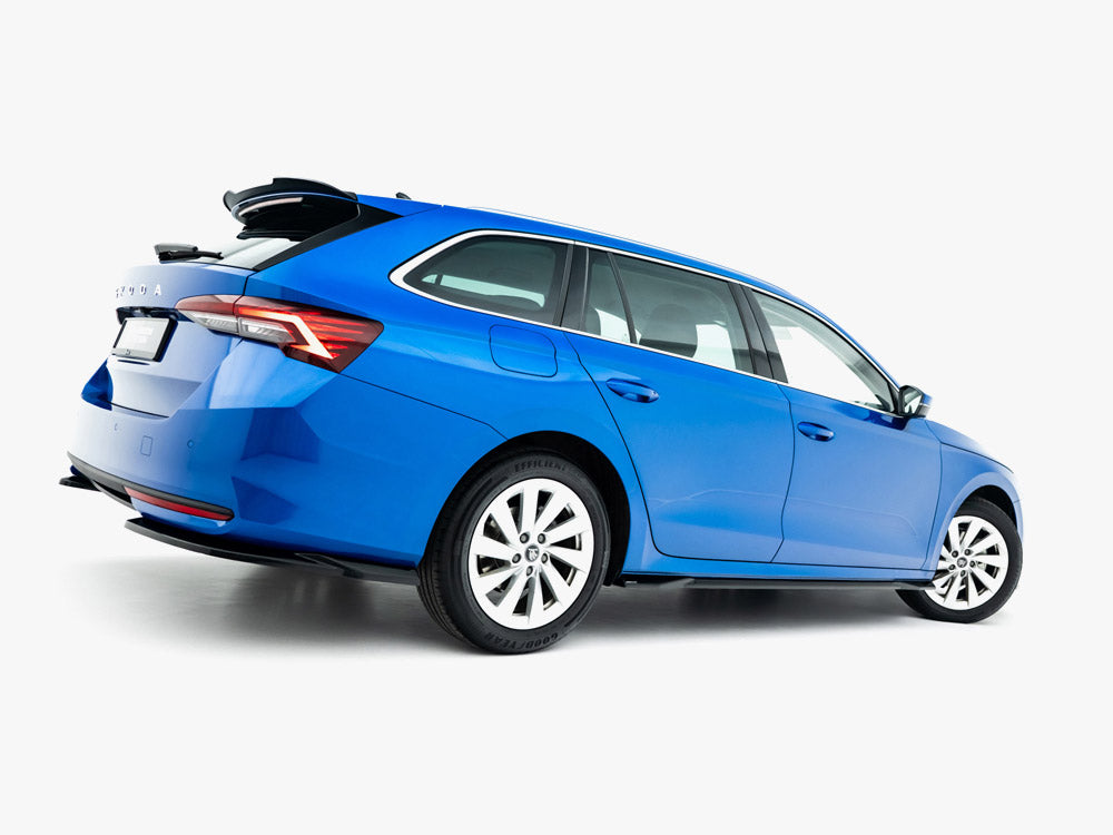 Maxton Design Side Skirts Diffusers Skoda Octavia Liftback / Estate Mk4 Facelift