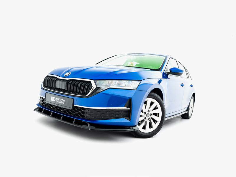 Maxton Design Front Splitter Skoda Octavia Liftback / Estate Mk4 Facelift