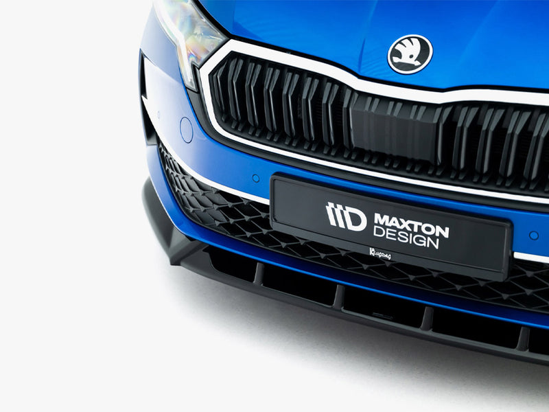 Maxton Design Front Splitter Skoda Octavia Liftback / Estate Mk4 Facelift